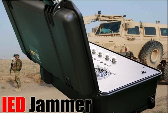 Jammer portátil da bomba do diodo emissor de luz de Digitas 20-520 megahertz 800-6000 megahertz para forças armadas