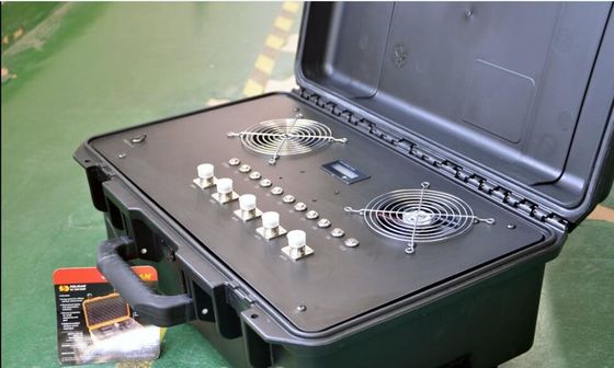 qualidade  Digital Source IED Convoy Bomb Jammer Roof Mounted 20-6000Mhz Frequency fábrica