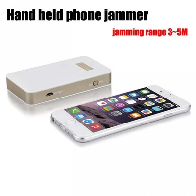 jammer Handheld shortrange do telefone celular 1.5W, dispositivo pessoal do construtor do telefone celular